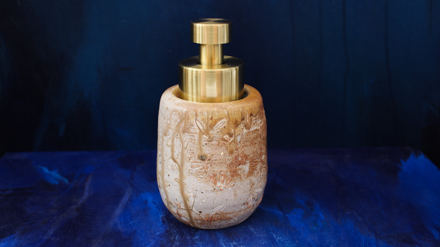 12oz Firefly Soap Dispenser Woodfired